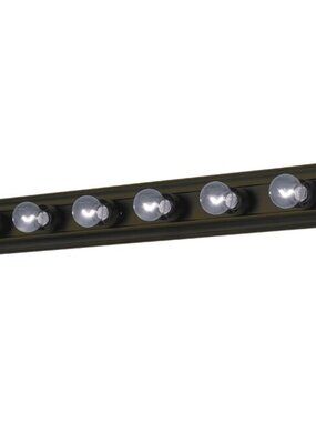 Project Source 36.06-in 6 Light Oil-rubbed Bronze Traditional Bathroom Vanity li
